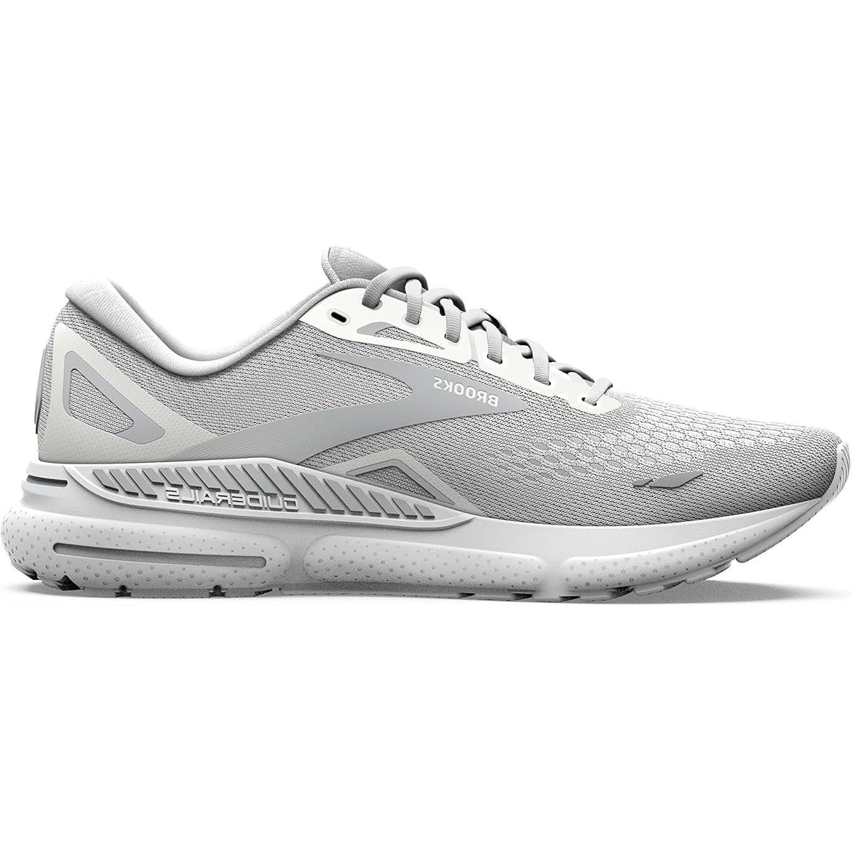 Brooks Adrenaline GTS 23 Womens FOOTWEAR - Womens Stability WHITE/OYSTER/SILVER
