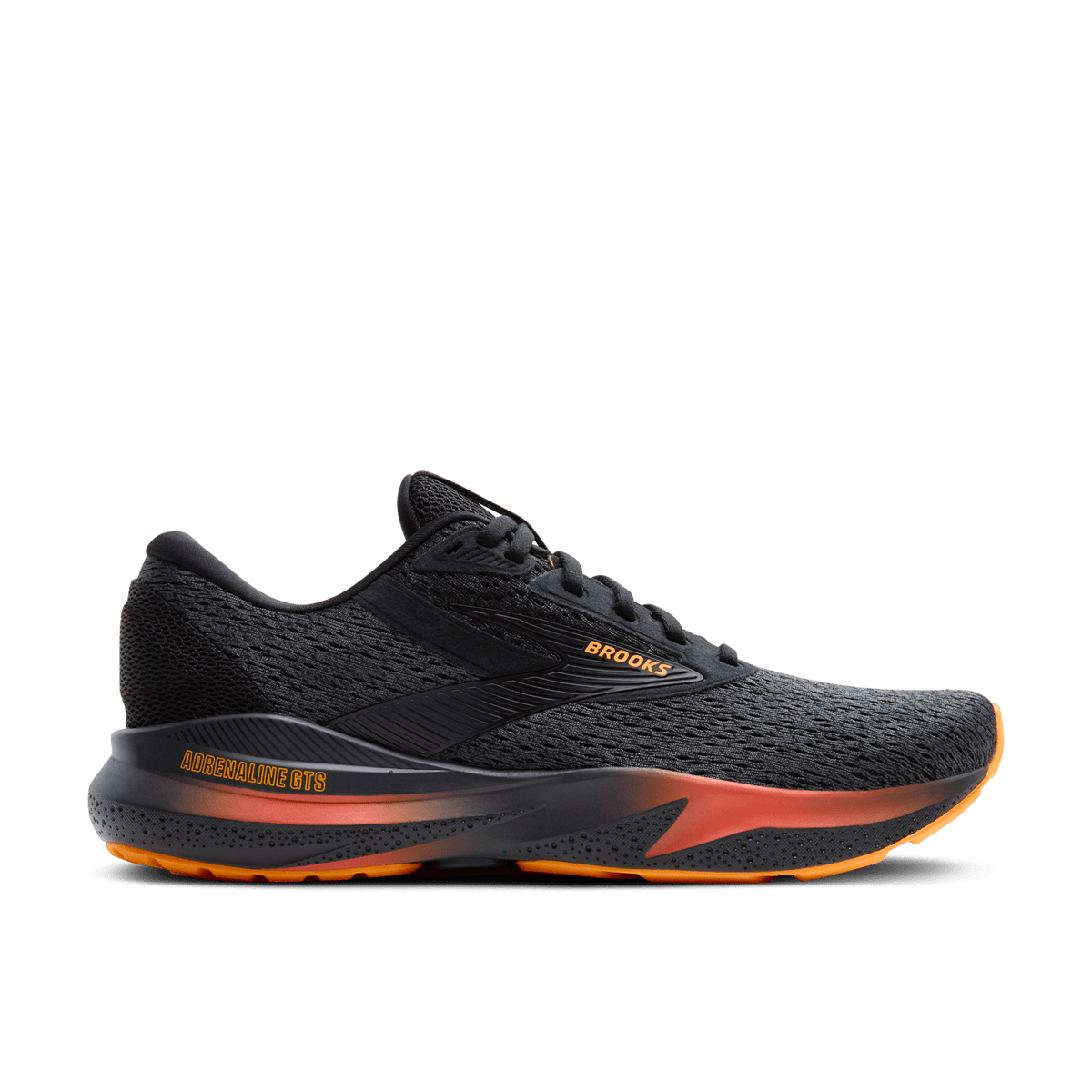 Brooks Adrenaline GTS 24 Mens FOOTWEAR - Mens Stability BLACK / EBONY / BURNT SIENNA