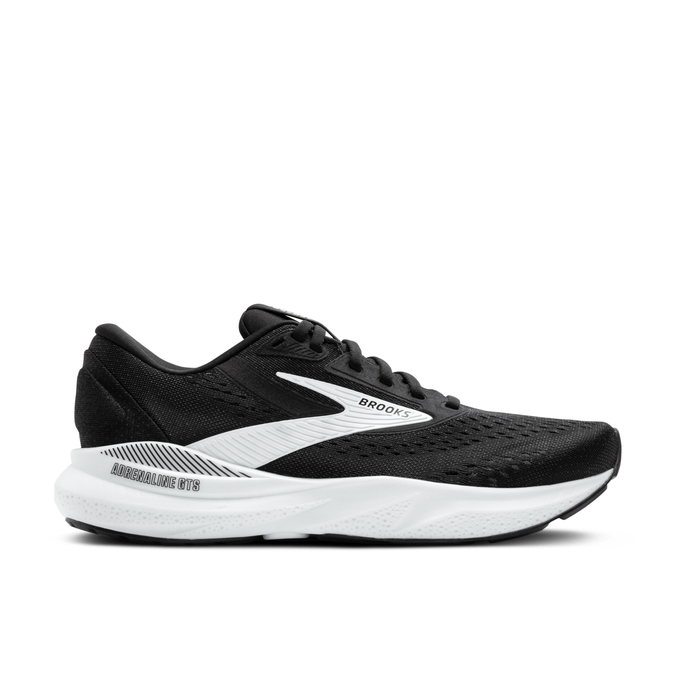 BROOKS Adrenaline GTS 24 Mens FOOTWEAR - Mens Stability BLACK / WHITE