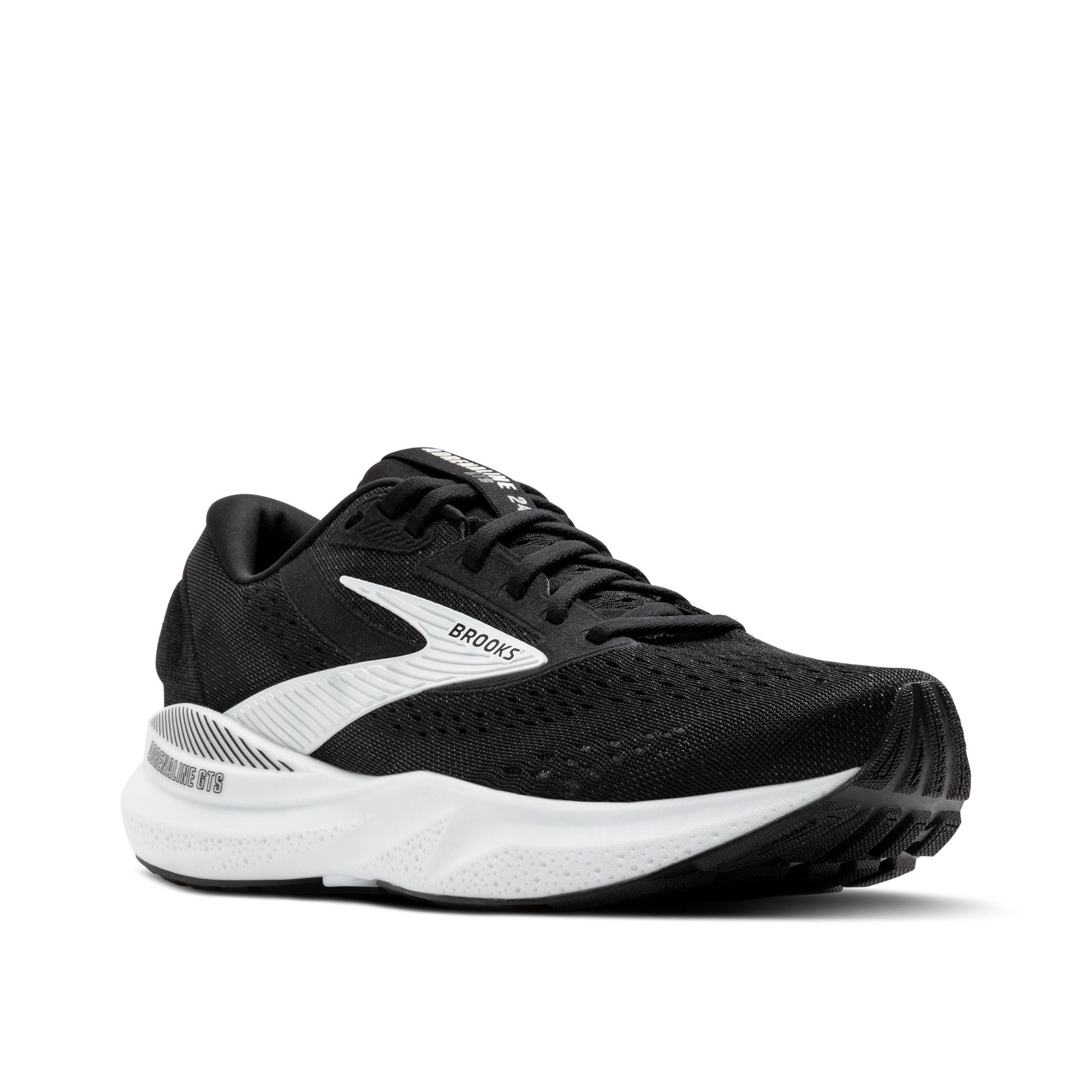 Brooks Adrenaline GTS 24 Wide Mens FOOTWEAR - Mens Stability Black/White