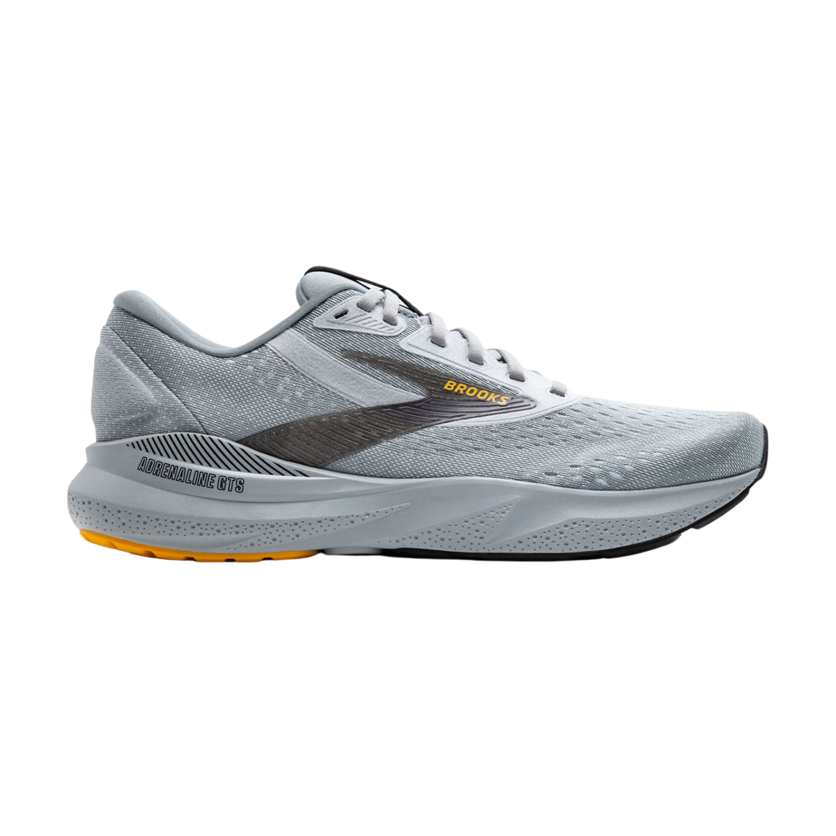 BROOKS Adrenaline GTS 24 Wide Mens FOOTWEAR - Mens Stability ALLOY/WHITE/GOLD FUSION