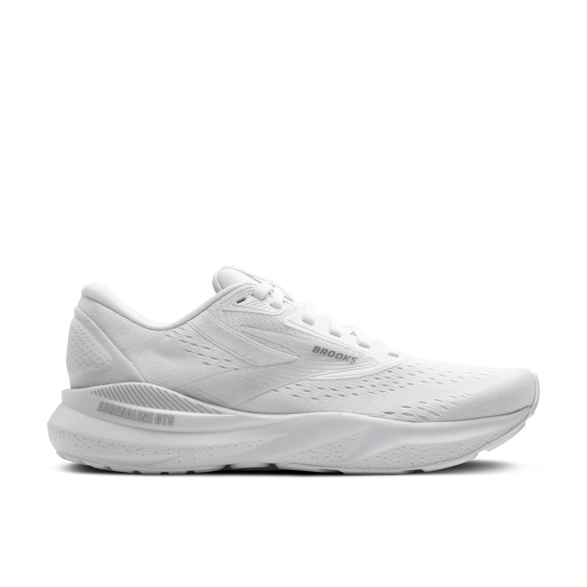 BROOKS Adrenaline GTS 24 Womens FOOTWEAR - Womens Stability WHITE/OYSTER/ALLOY
