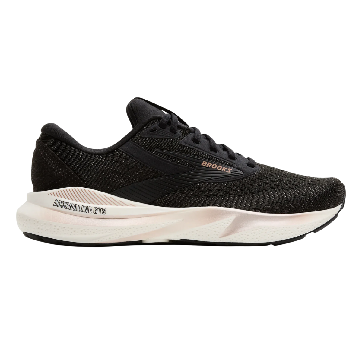 BROOKS Adrenaline GTS 24 Womens FOOTWEAR - Womens Stability BLACK/EXCALIBUR/ROSE