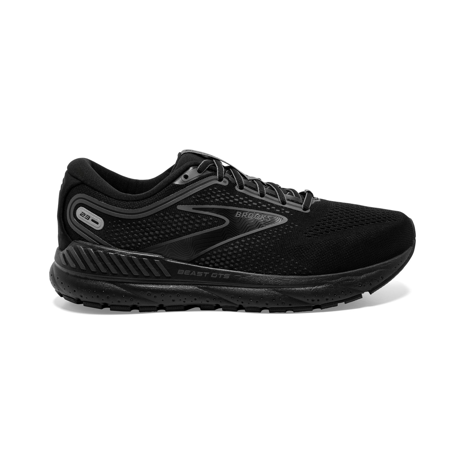 BROOKS Beast GTS 23 Mens FOOTWEAR - Mens Stability Cushioned BLACK/GUNMETAL