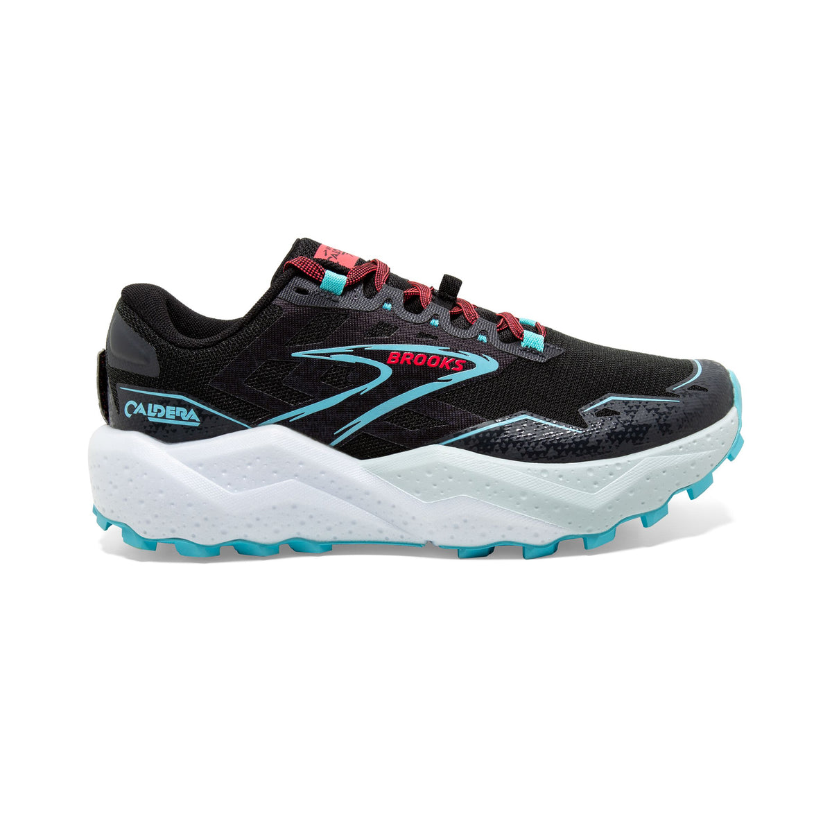 BROOKS Caldera 7 Womens FOOTWEAR - Womens Trail BLACK/EBONY/BLUEFISH