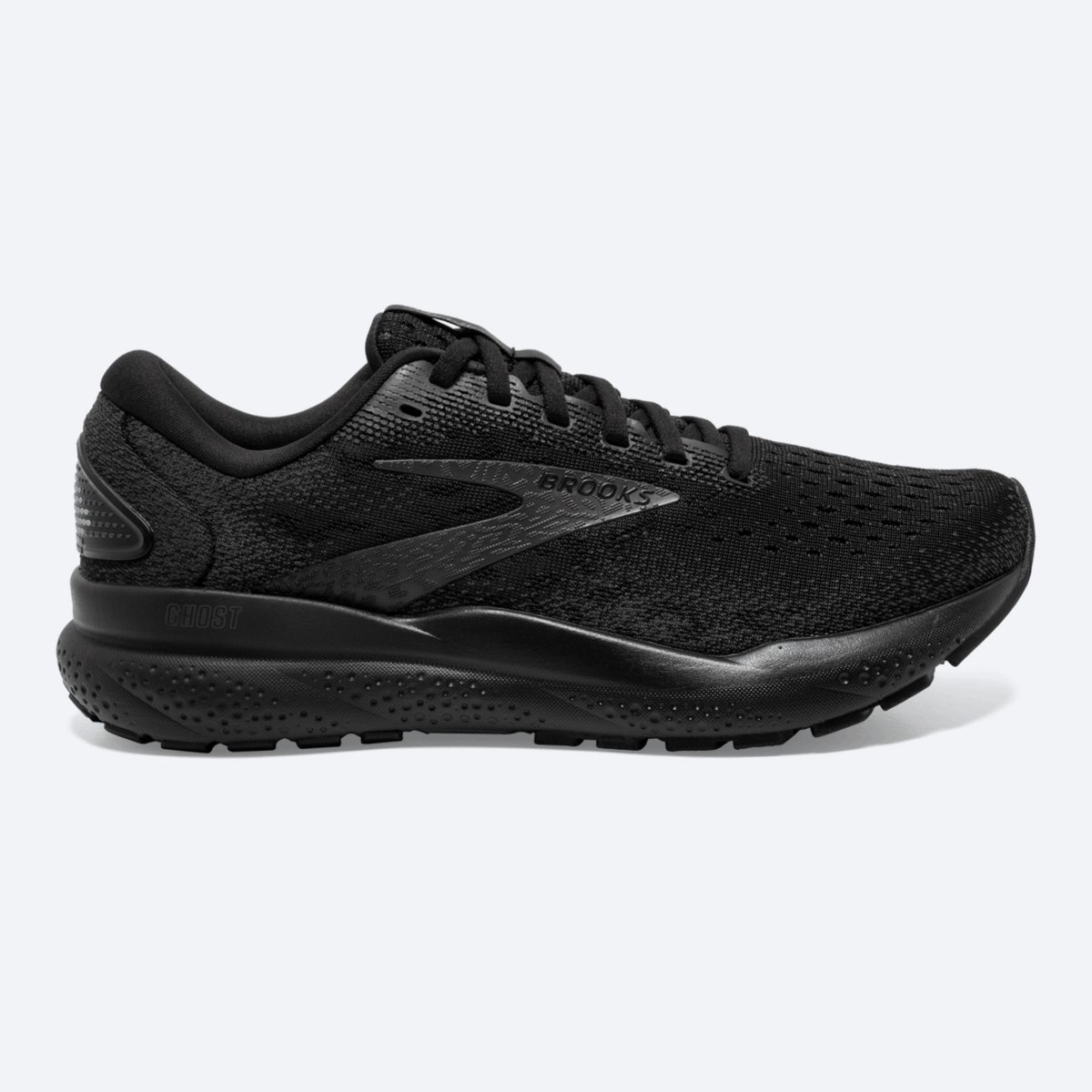 BROOKS Ghost 16 Mens FOOTWEAR - Mens Neutral BLACK/BLACK/EBONY