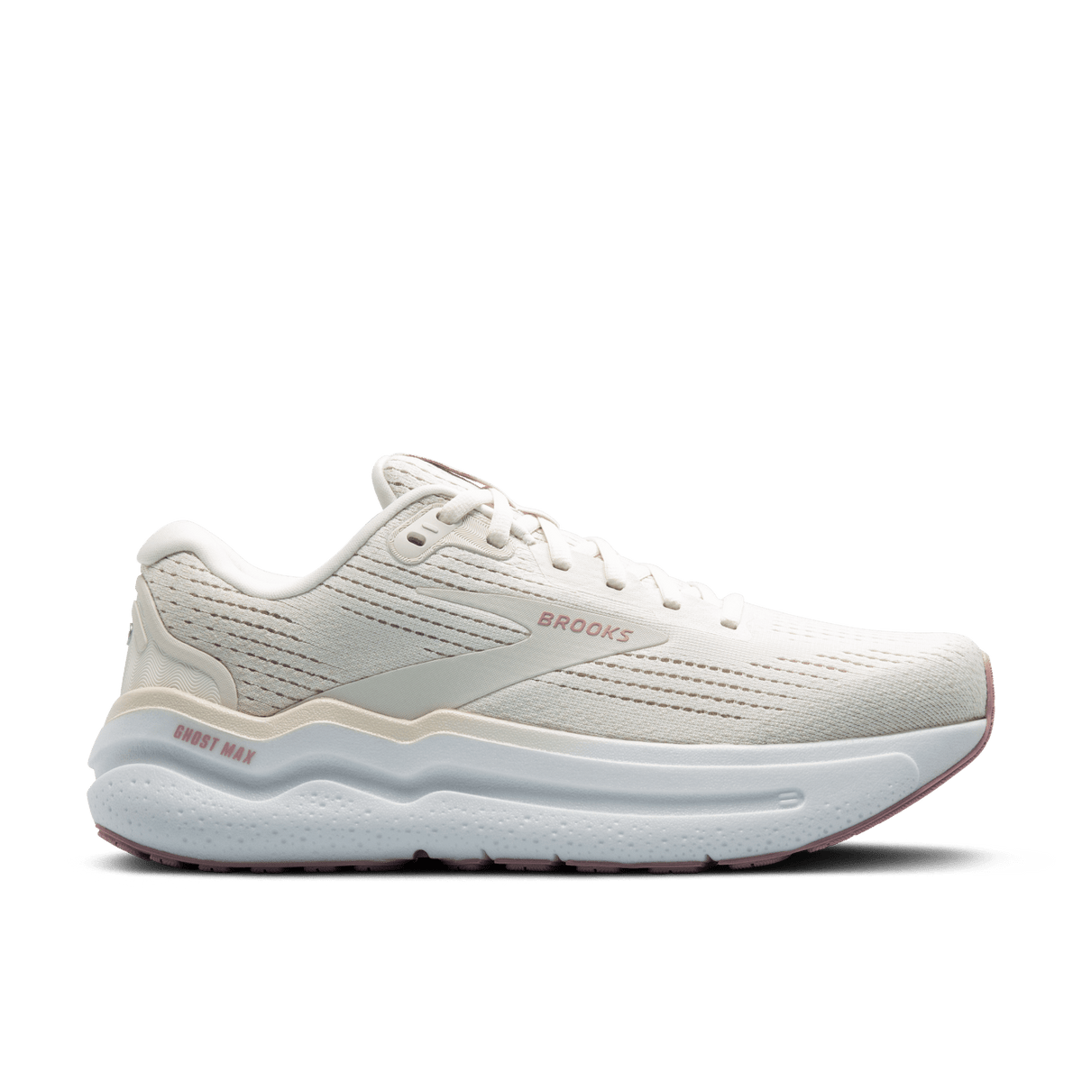 Brooks Ghost Max 2 Womens FOOTWEAR - Womens Neutral Cushioned COCONUT MILK/GRAY/ZEPHYR