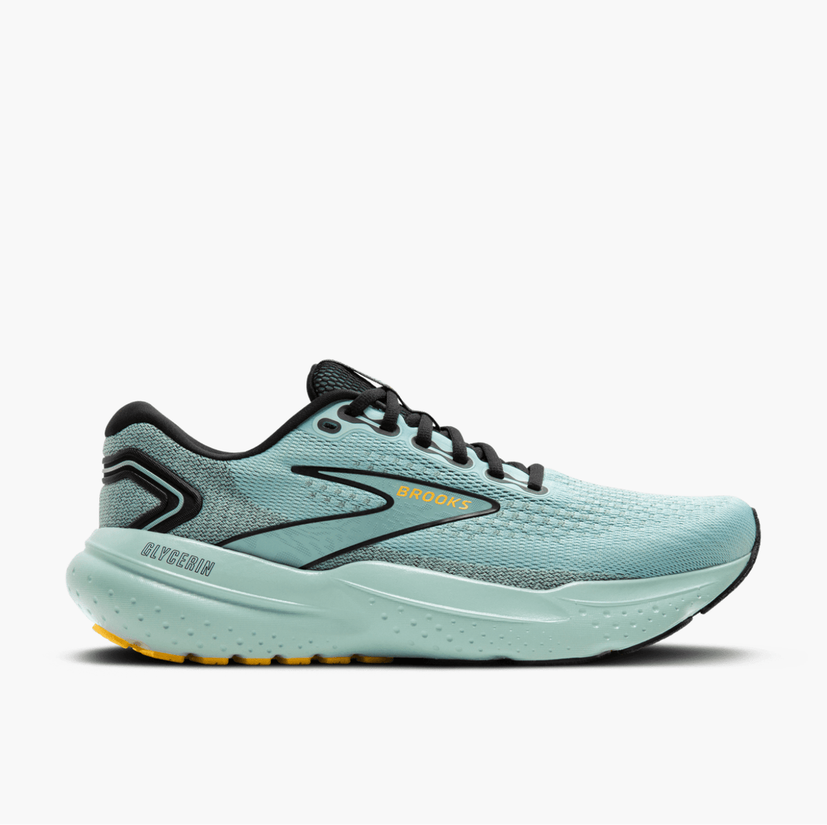 BROOKS Glycerin 21 Mens FOOTWEAR - Mens Neutral Cushioned CLOUD/BLACK/GOLD