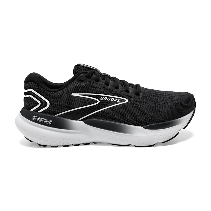 BROOKS Glycerin 21 Womens FOOTWEAR - Womens Neutral Cushioned BLACK/GREY/WHITE