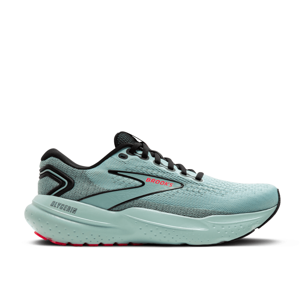 BROOKS Glycerin 21 Womens FOOTWEAR - Womens Neutral Cushioned CLOUD/BLACK/PINK