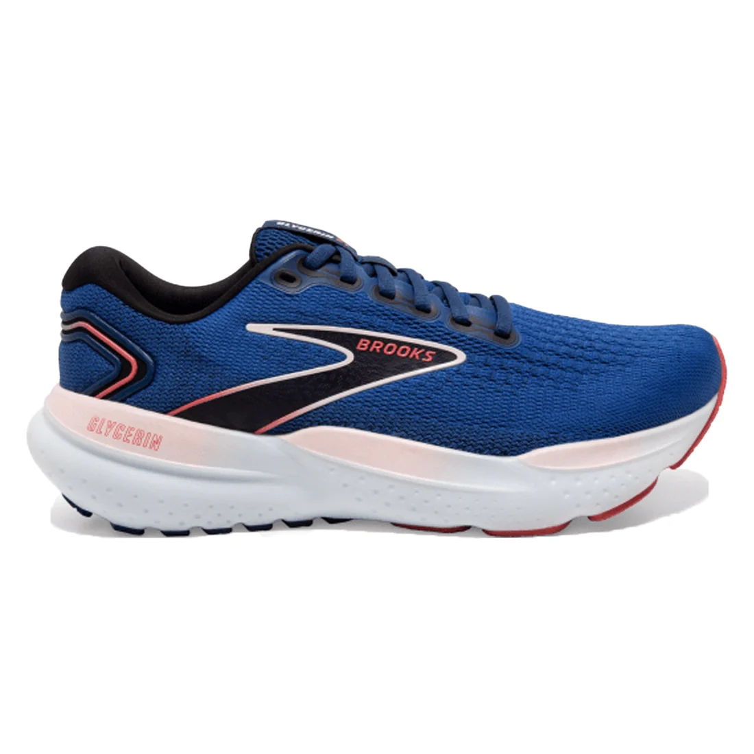 BROOKS Glycerin 21 Womens FOOTWEAR - Womens Neutral Cushioned BLUE/ICY PINK/ROSE