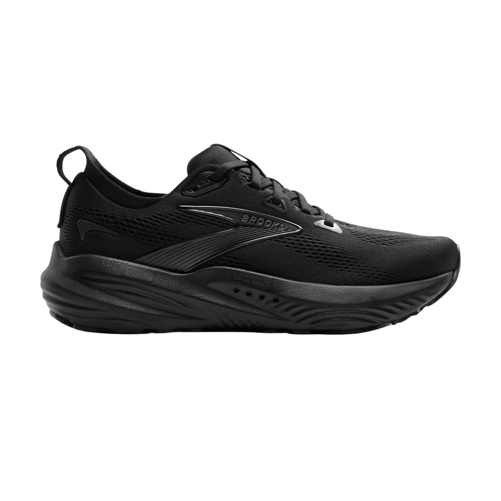 BROOKS Glycerin 22 Wide (D) Womens FOOTWEAR - Womens Neutral BLACK/BLACK/EBONY