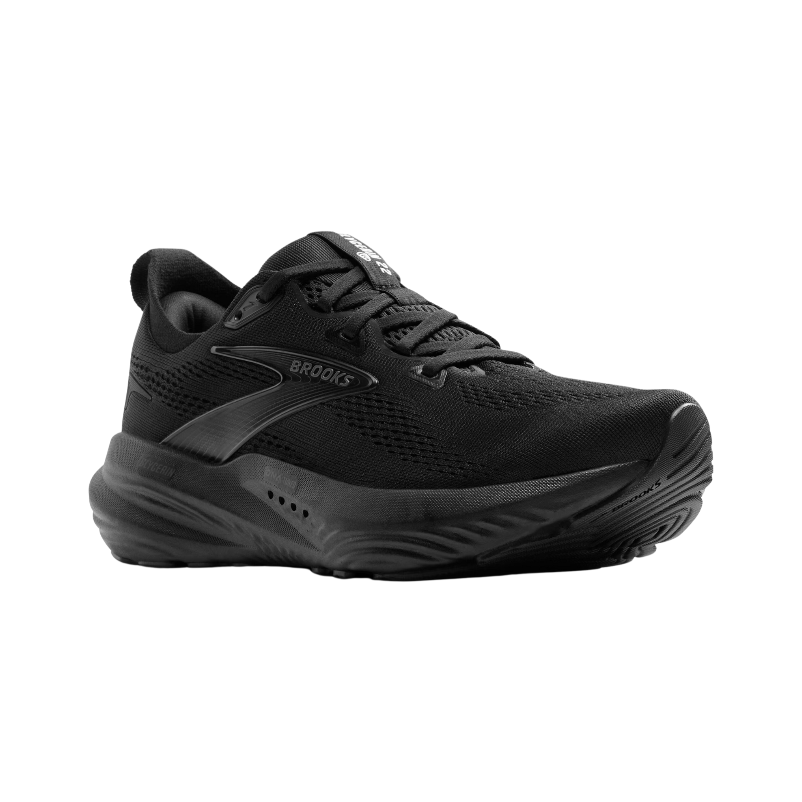 BROOKS Glycerin 22 Wide (D) Womens FOOTWEAR - Womens Neutral BLACK/BLACK/EBONY