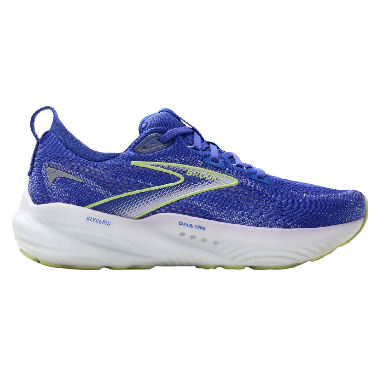 BROOKS Glycerin 22 Womens FOOTWEAR - Womens Neutral Cushioned AMPARO BLUE/HYPER IRIS/YELLOW