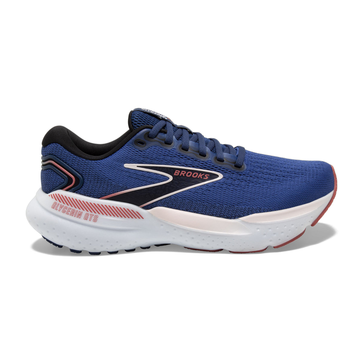 BROOKS Glycerin GTS 21 Womens FOOTWEAR - Womens Stability Cushioned BLUE/ICY PINK/ROSE