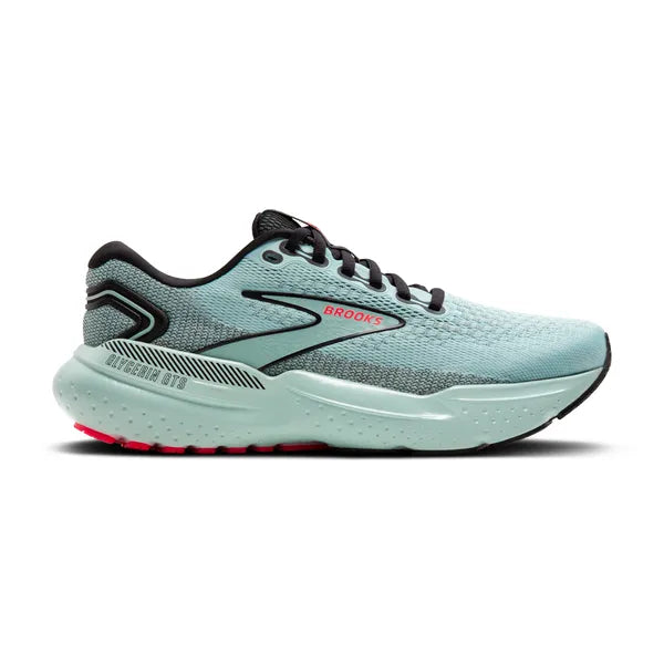BROOKS Glycerin GTS 21 Womens FOOTWEAR - Womens Stability Cushioned CLOUD/BLACK/PINK