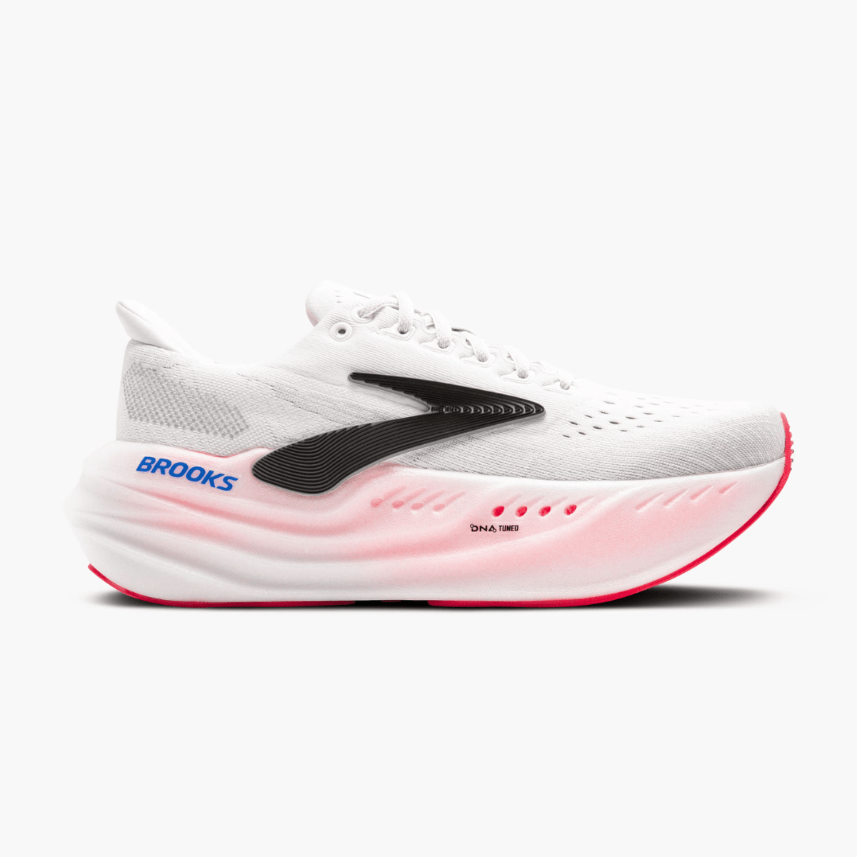 Brooks Glycerin Max Womens FOOTWEAR - Womens Neutral Cushioned WHITE/BLACK/DIVA PINK