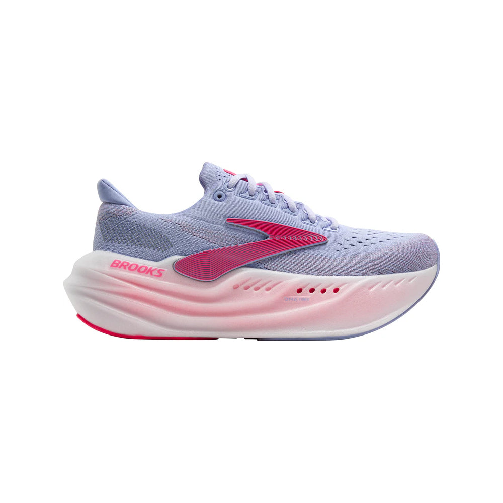 BROOKS Glycerin Max Womens FOOTWEAR - Womens Neutral Cushioned BLUE HERON/DIVA PINK/WHITE