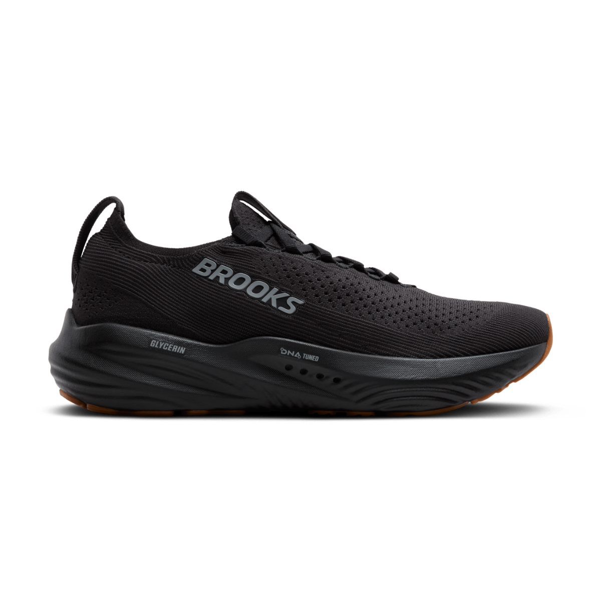 Brooks Glycerin StealthFit 22 Men&#39;s FOOTWEAR - Mens Neutral BLACK/BLACK