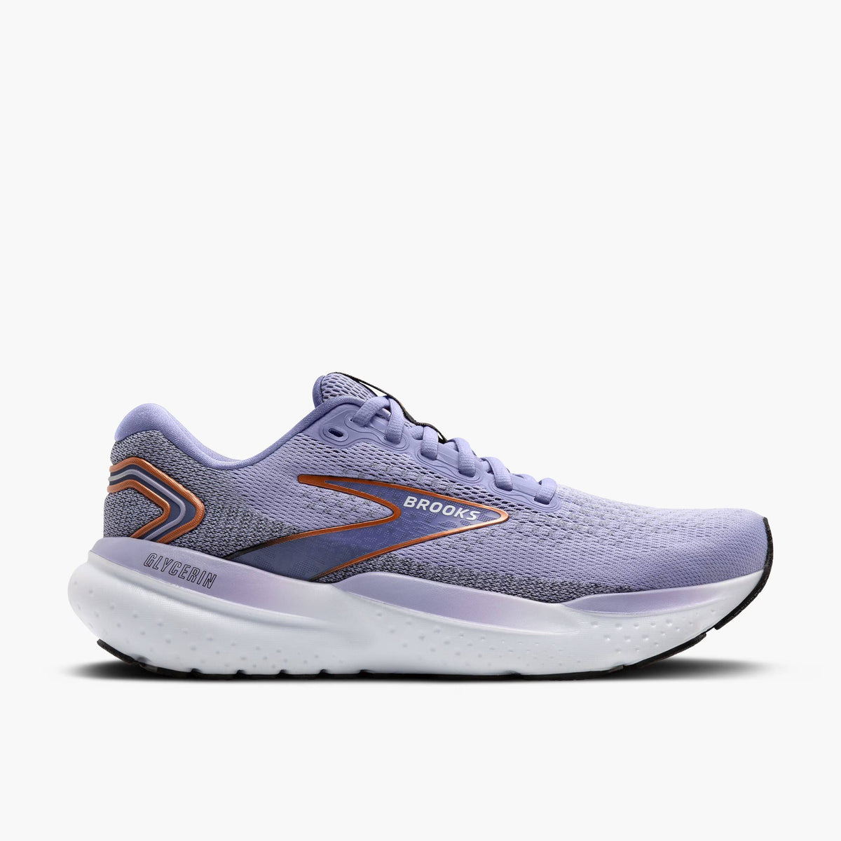 BROOKS Glycerin 21 Womens FOOTWEAR - Womens Neutral Cushioned LAVENDER/BLACK/COPPER