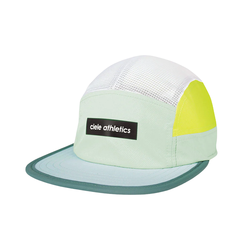 CIELE GOCap - Field - Iconic Bar GEAR - Unisex Hats, Visors & Headwear DUSTY TURQUOISE/WHITE