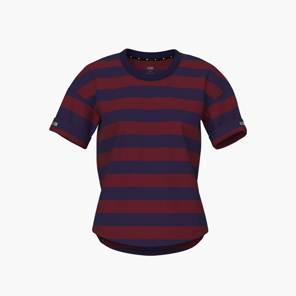 Ciele WNSBTShirt Womens  MALBEC BARS