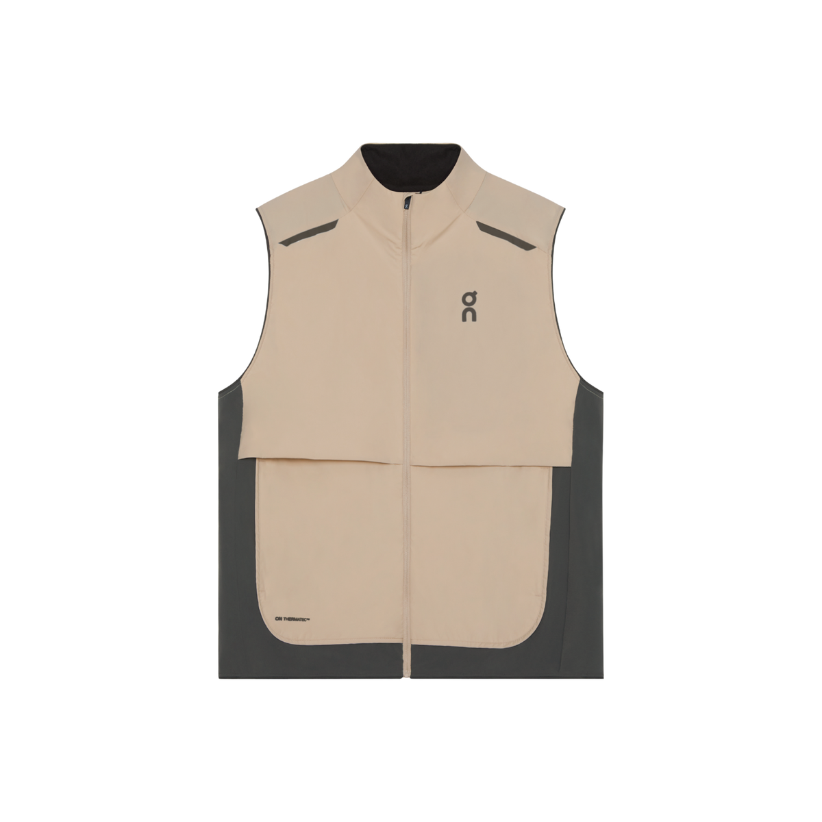 ON Weather Vest Mens APPAREL - Mens Jackets DESERT/ECLIPSE