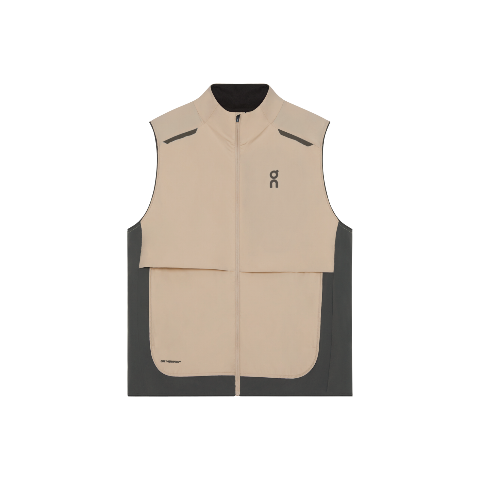 ON Weather Vest Mens APPAREL - Mens Jackets DESERT/ECLIPSE