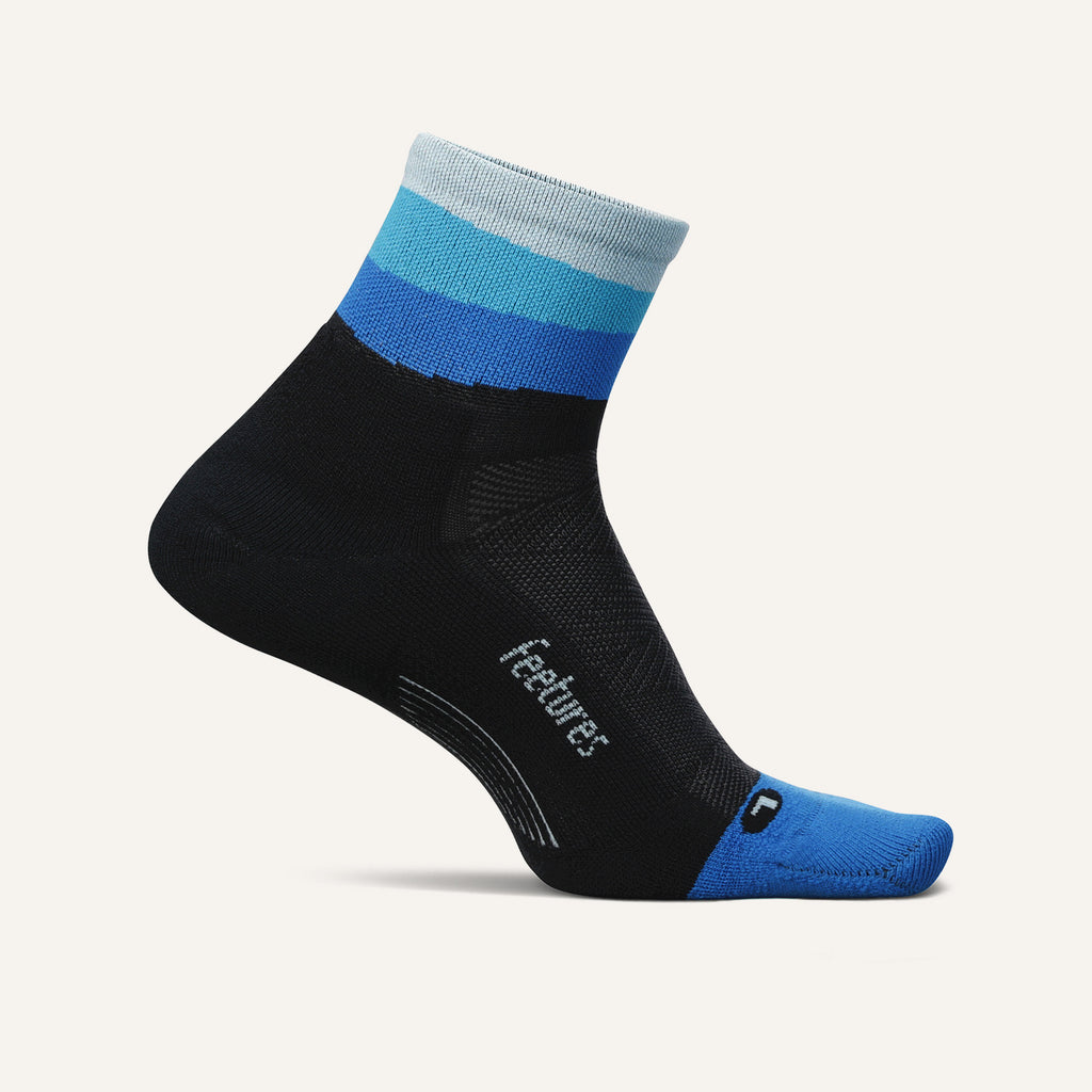 FEETURES Elite Light Cushion Quarter GEAR - Socks OCEANIC ASCENT