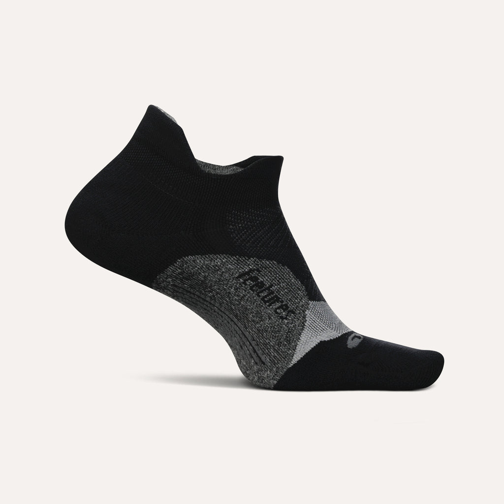 FEETURES Elite Ultra Light Cushion No Show Tab GEAR - Socks BLACK/BLACK