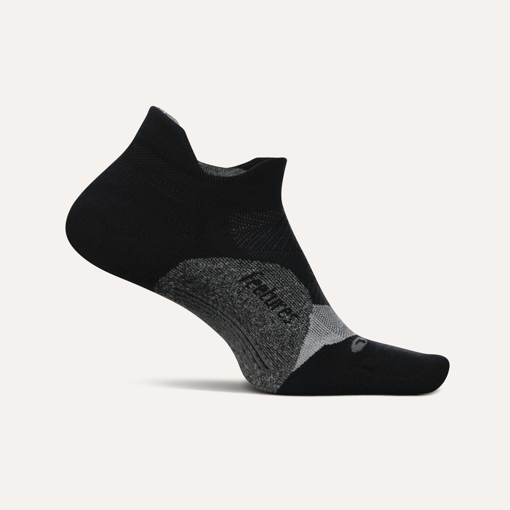 Feetures Elite Ultra Light Cushion No Show Tab GEAR - Socks BLACK/BLACK