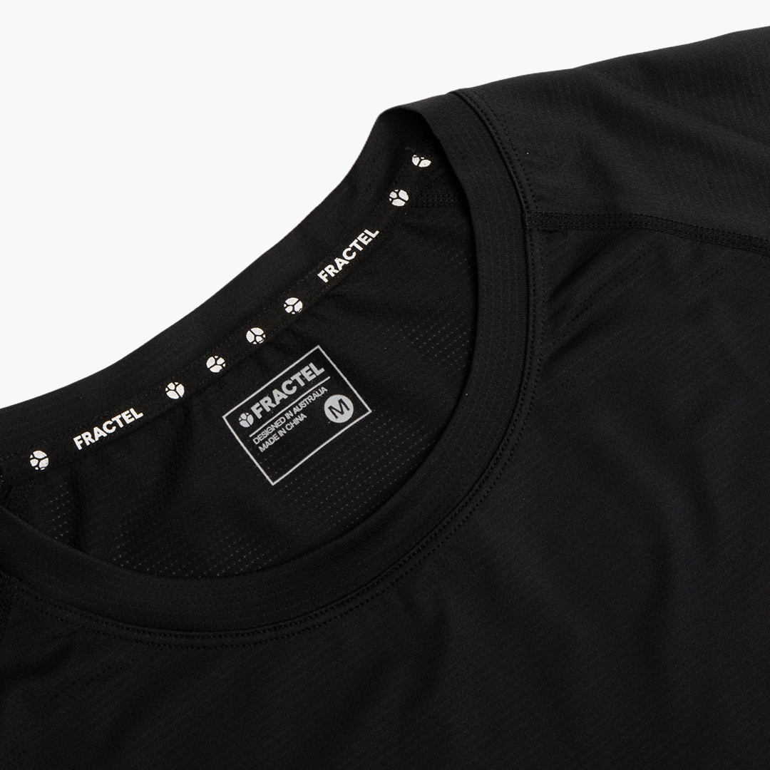 FRACTEL VELOCITY SHIRT MENS APPAREL - Mens T-Shirts BLACK