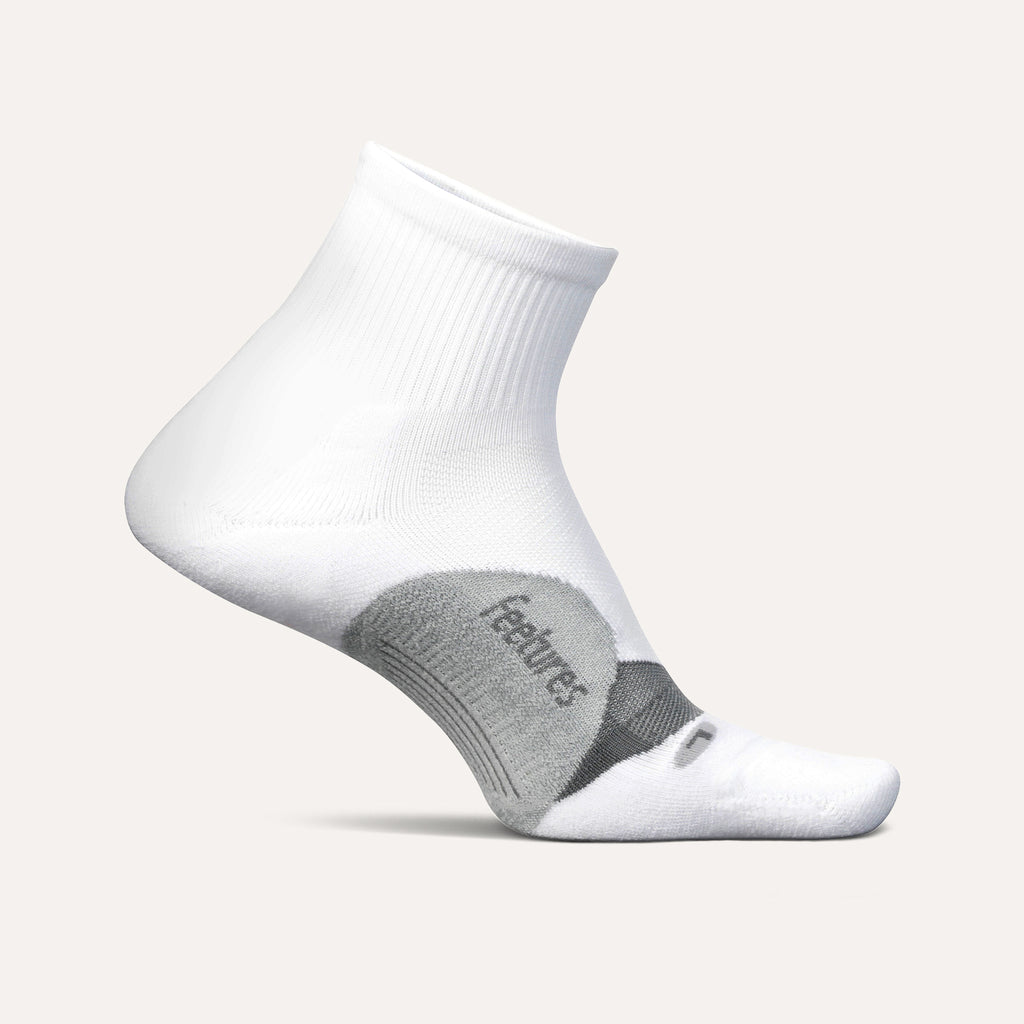 FEETURES Elite Ultra Light Quarter GEAR - Socks WHITE