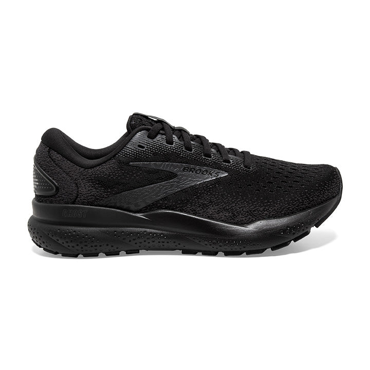 BROOKS Ghost 16 2E Wide Mens FOOTWEAR - Mens Neutral BLACK/BLACK/EBONY