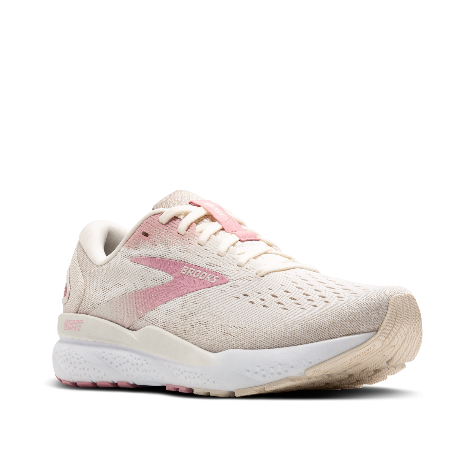 BROOKS Ghost 16 Womens FOOTWEAR - Womens Neutral COCONUT/ZEPHYR/WHITE