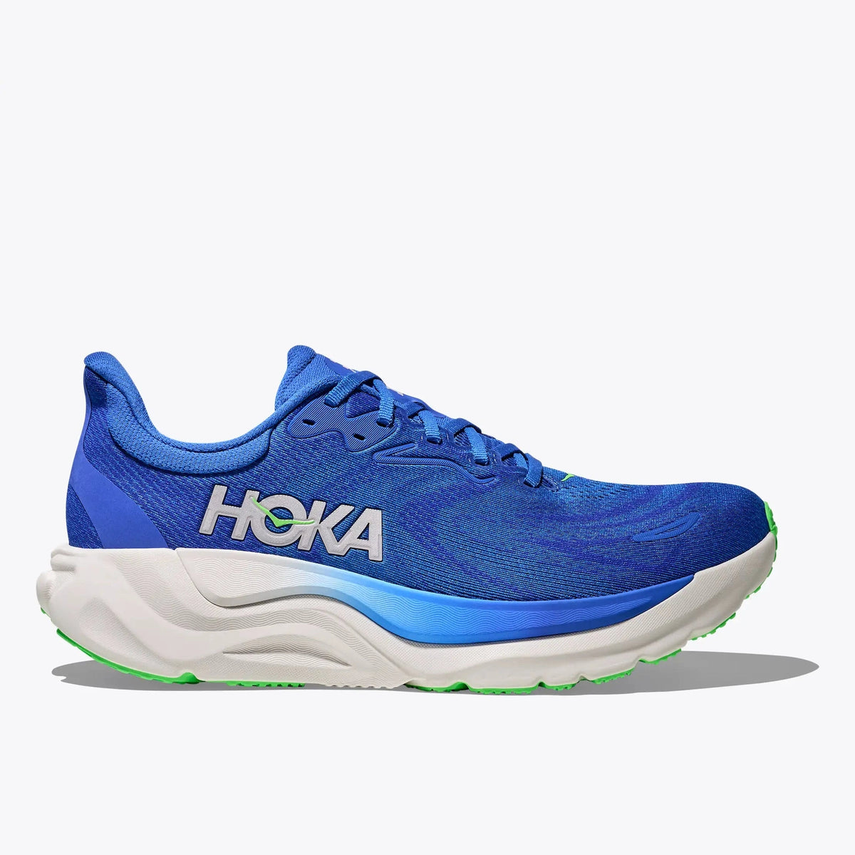 HOKA Arahi 8 Mens FOOTWEAR - Mens Stability Cushioned COBALT BLUE/NEON GREEN