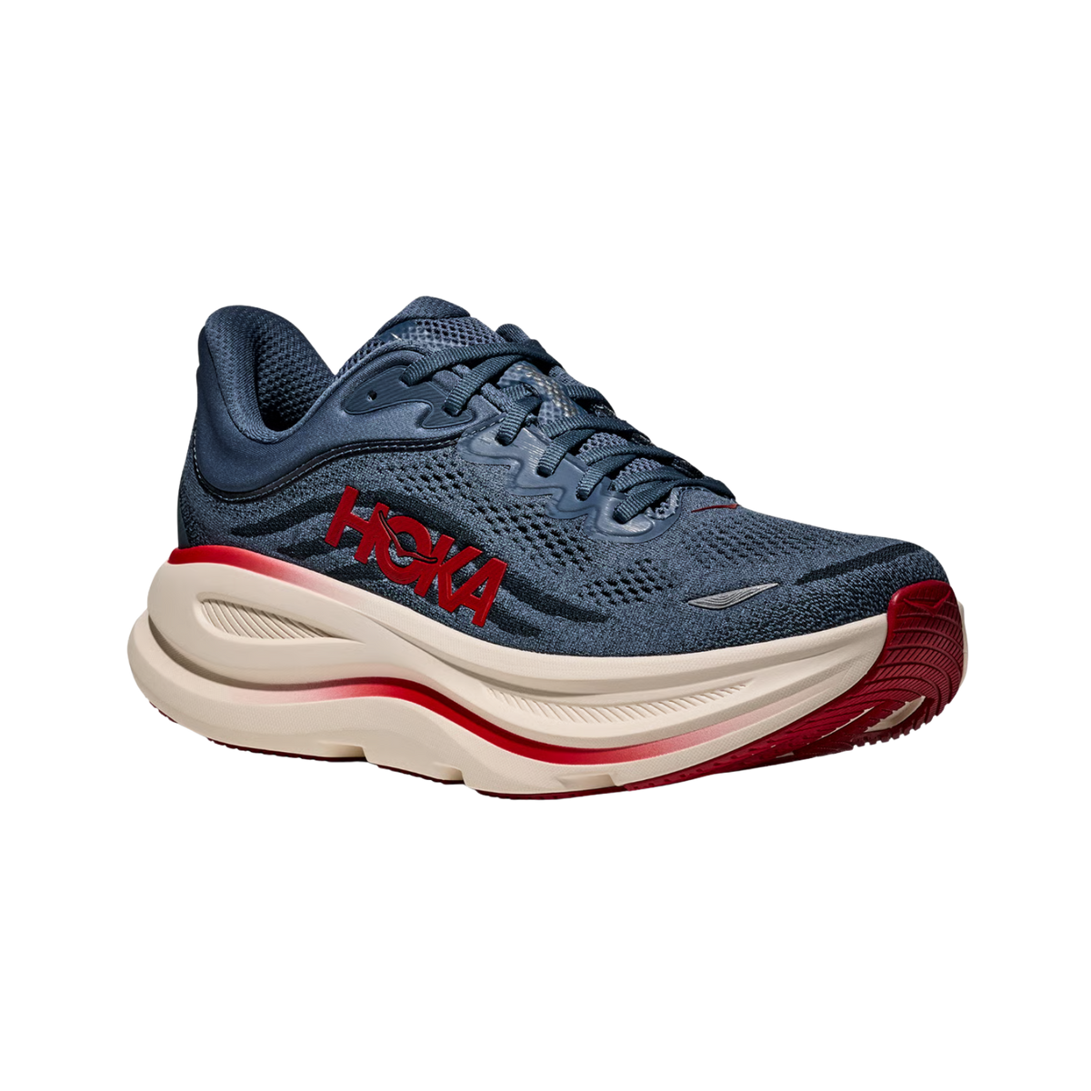 HOKA Bondi 9 Mens Wide - FOOTWEAR - Mens Neutral Cushioned