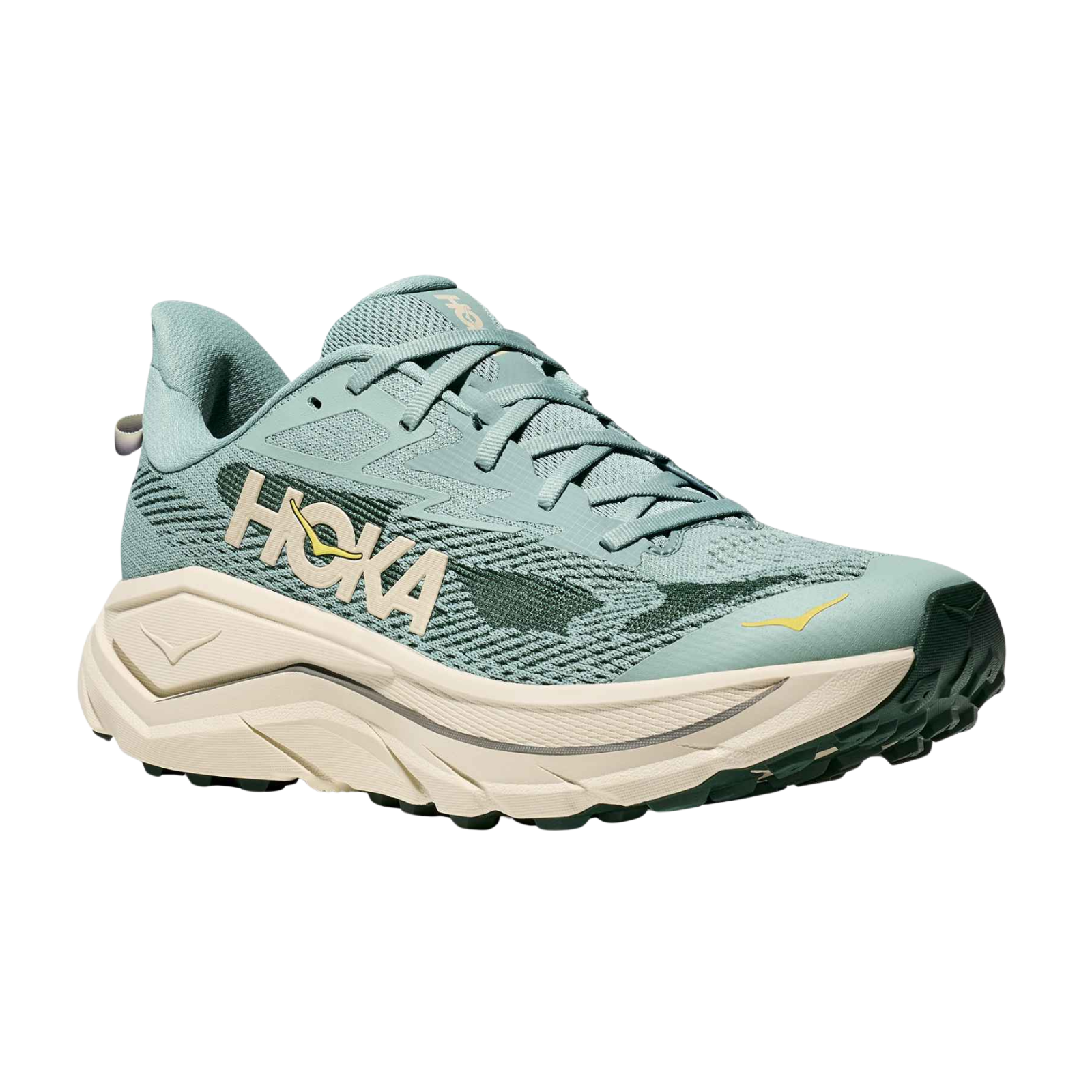 HOKA Challenger ATR 8 Mens FOOTWEAR - Mens Trail JADE/TRUFFLE SALT
