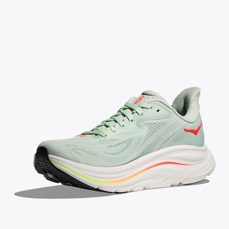 HOKA Clifton 10 Wide Women's - FOOTWEAR - Womens Neutral