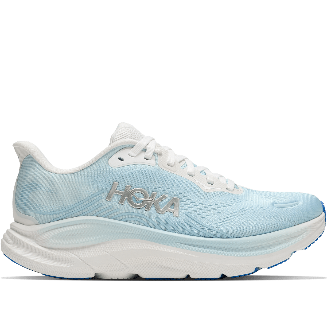 HOKA Clifton 11 Womens FOOTWEAR - Womens Neutral Cushioned FROST / GLIMMERING BLUE