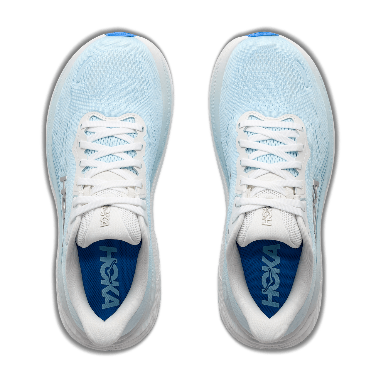 HOKA Clifton 11 Womens FOOTWEAR - Womens Neutral Cushioned FROST / GLIMMERING BLUE