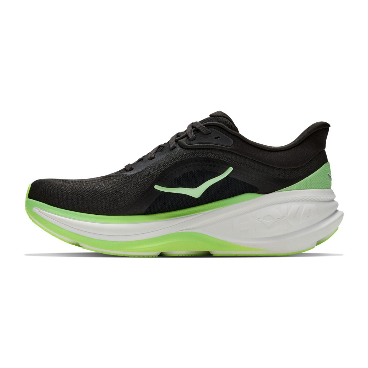 HOKA Clifton Pro Mens FOOTWEAR - Mens Everyday Training CARBON BLACK/TART APPLE