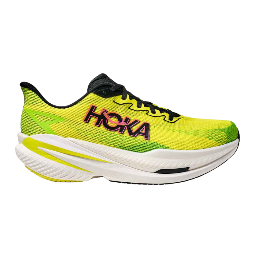 HOKA Mach X 3 Mens FOOTWEAR - Mens Carbon Plate NEON HOKA CITRUS/NEON LIME
