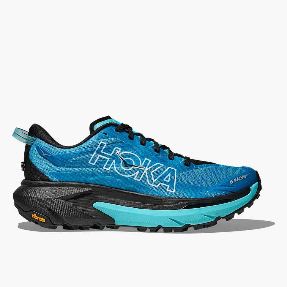 HOKA Mafate 5 Mens FOOTWEAR - Mens Trail SKYWARD BLUE / BLACK