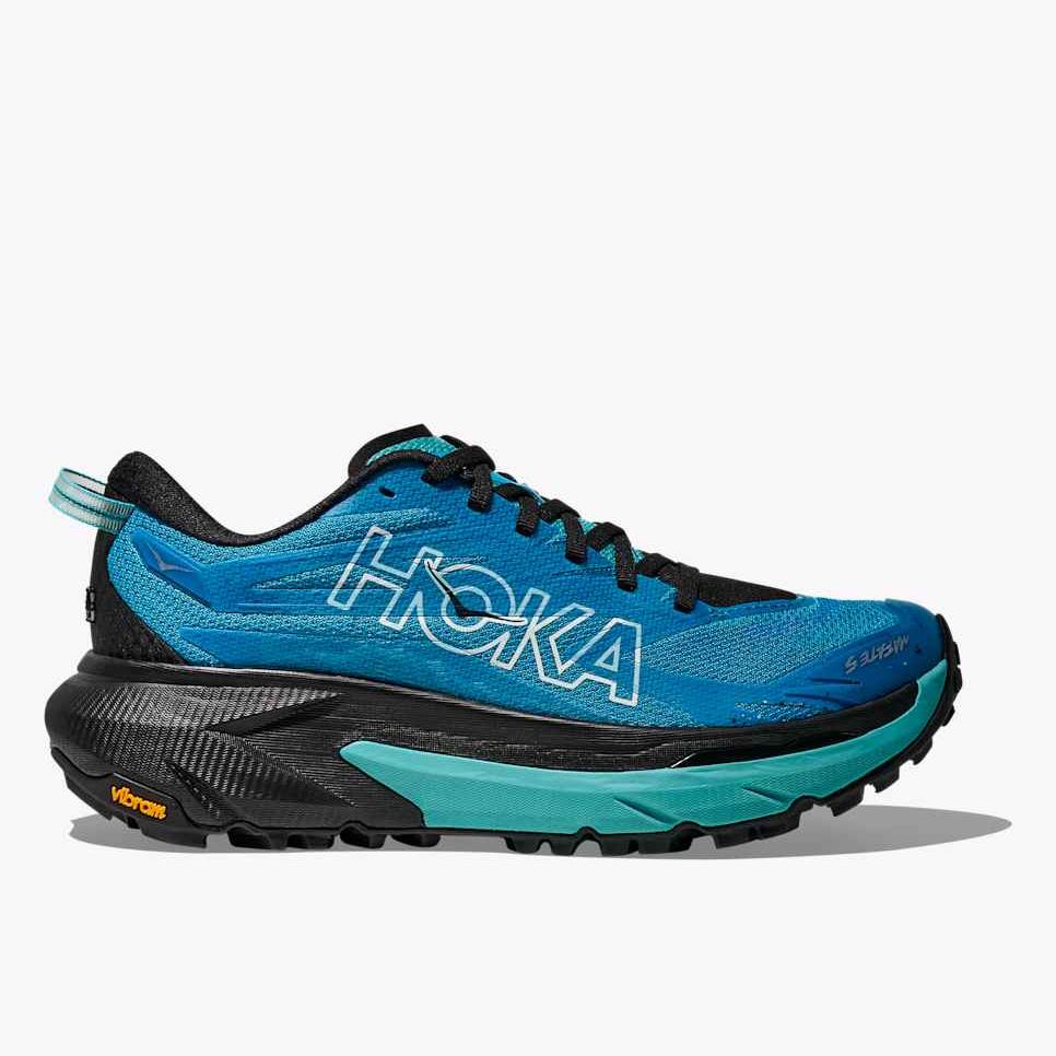 HOKA Mafate 5 Womens FOOTWEAR - Womens Trail SKYWARD BLUE / BLACK