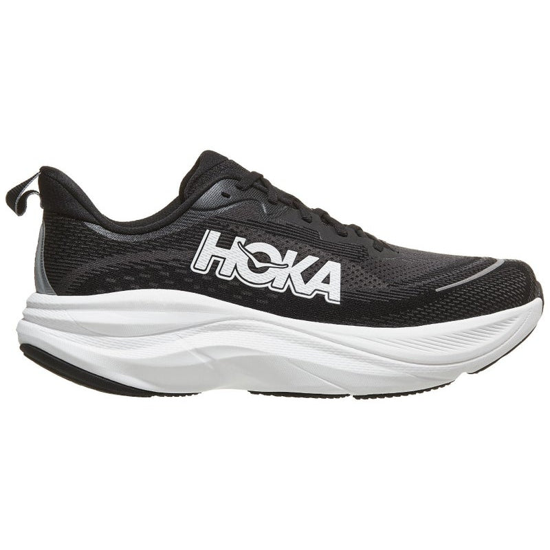 HOKA Skyflow Mens FOOTWEAR - Mens Neutral Cushioned BLACK/WHITE