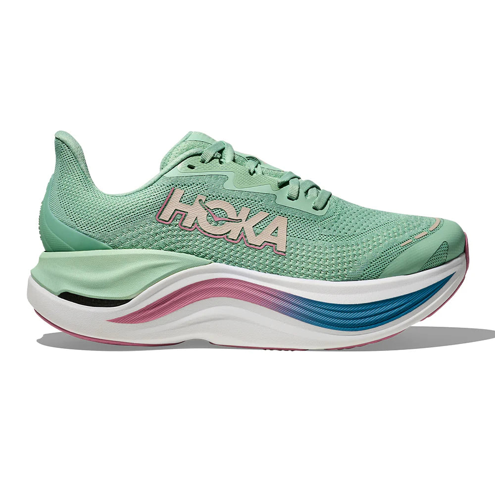 HOKA Skyward X Womens FOOTWEAR - Womens Carbon Plate JADEITE / DRIED ROSE