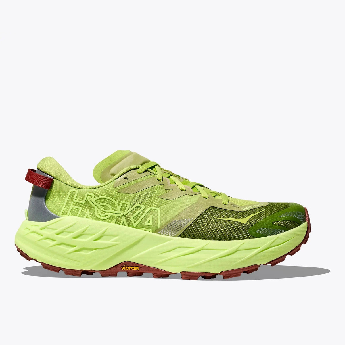 HOKA Speedgoat 7 Mens FOOTWEAR - Mens Trail KIWI/NEON YUZU