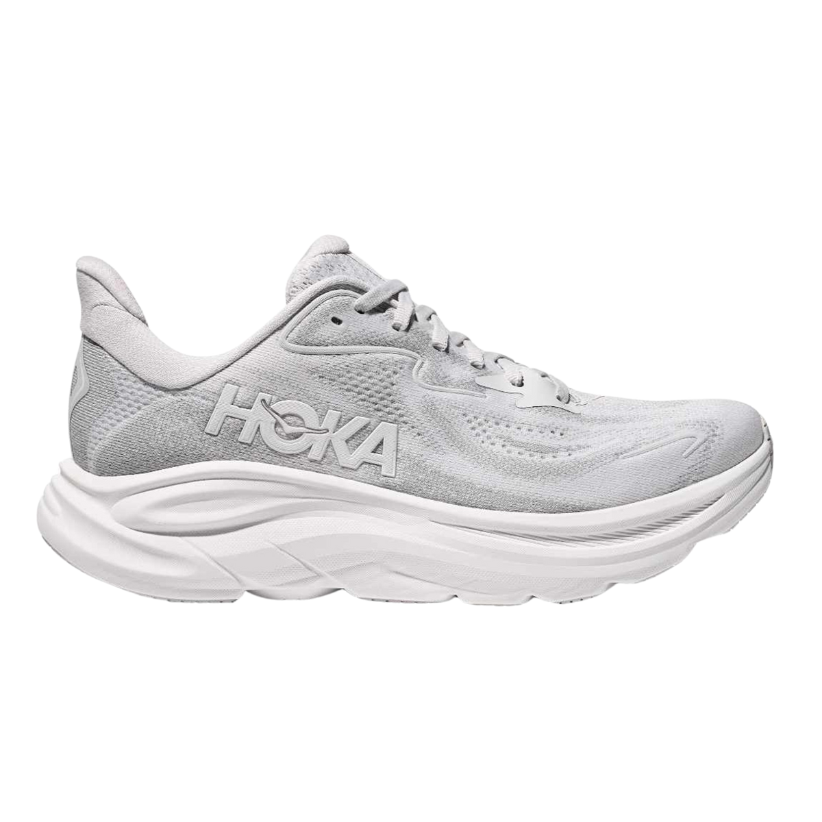 HOKA Clifton 10 Womens FOOTWEAR - Womens Neutral COSMIC GREY/STARDUST