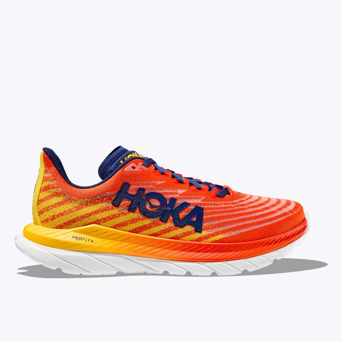 Hoka Mach 5 Mens FOOTWEAR - Mens Lightweight FLAME / DANDELION